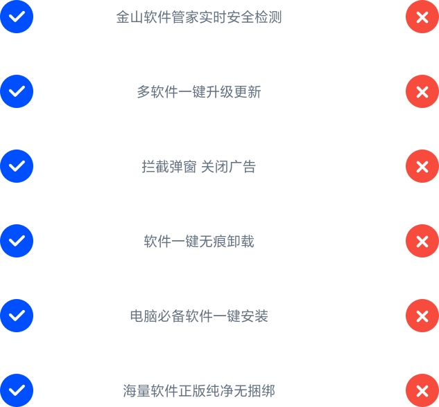 金山毒霸软件管家